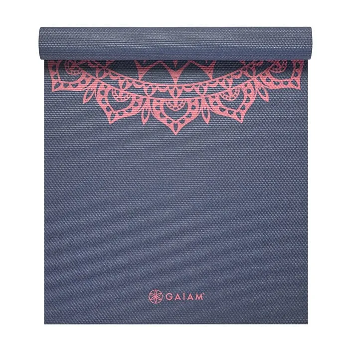 Gaiam Yogamatte 4mm Pink Marrakech