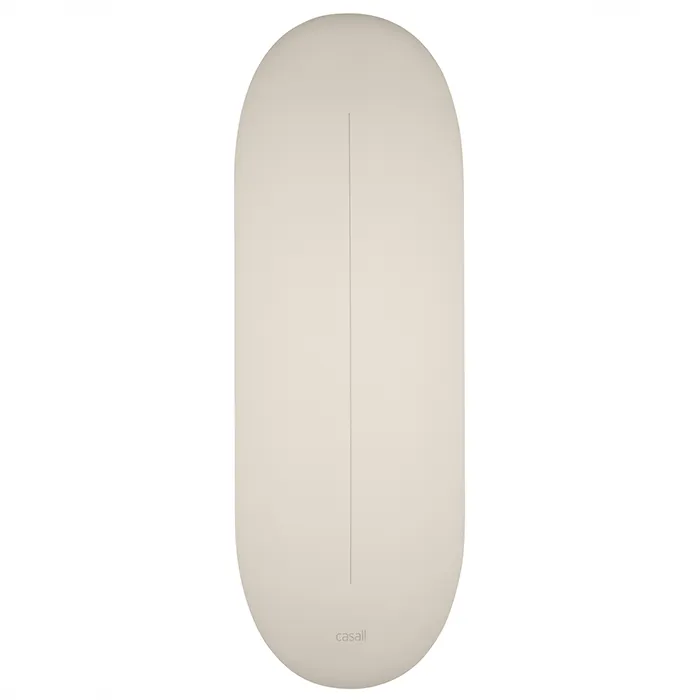 Casall Yogamatte Grip & Cushion III Oval 5mm Hvit