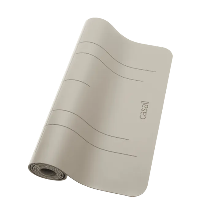 Casall Yogamatte Grip & Cushion III 5mm Light Sand