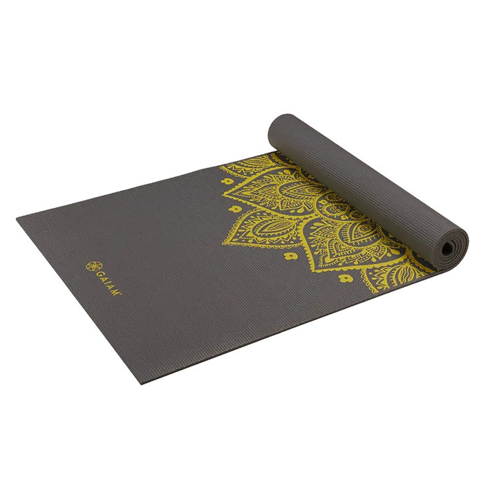 Gaiam Yogamatte 6mm Citron Sundial