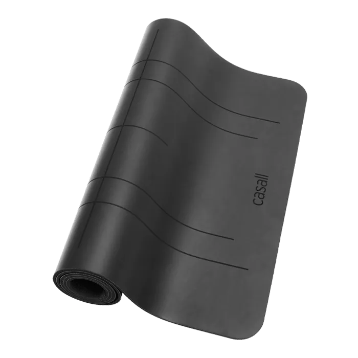 Casall Yogamatte Grip & Cushion III 5mm Svart
