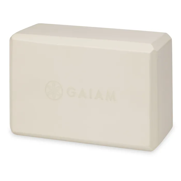 Gaiam Yoga Block Greige