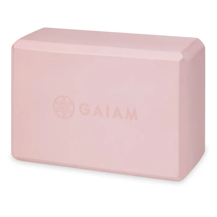 Gaiam Yoga Block Rosa